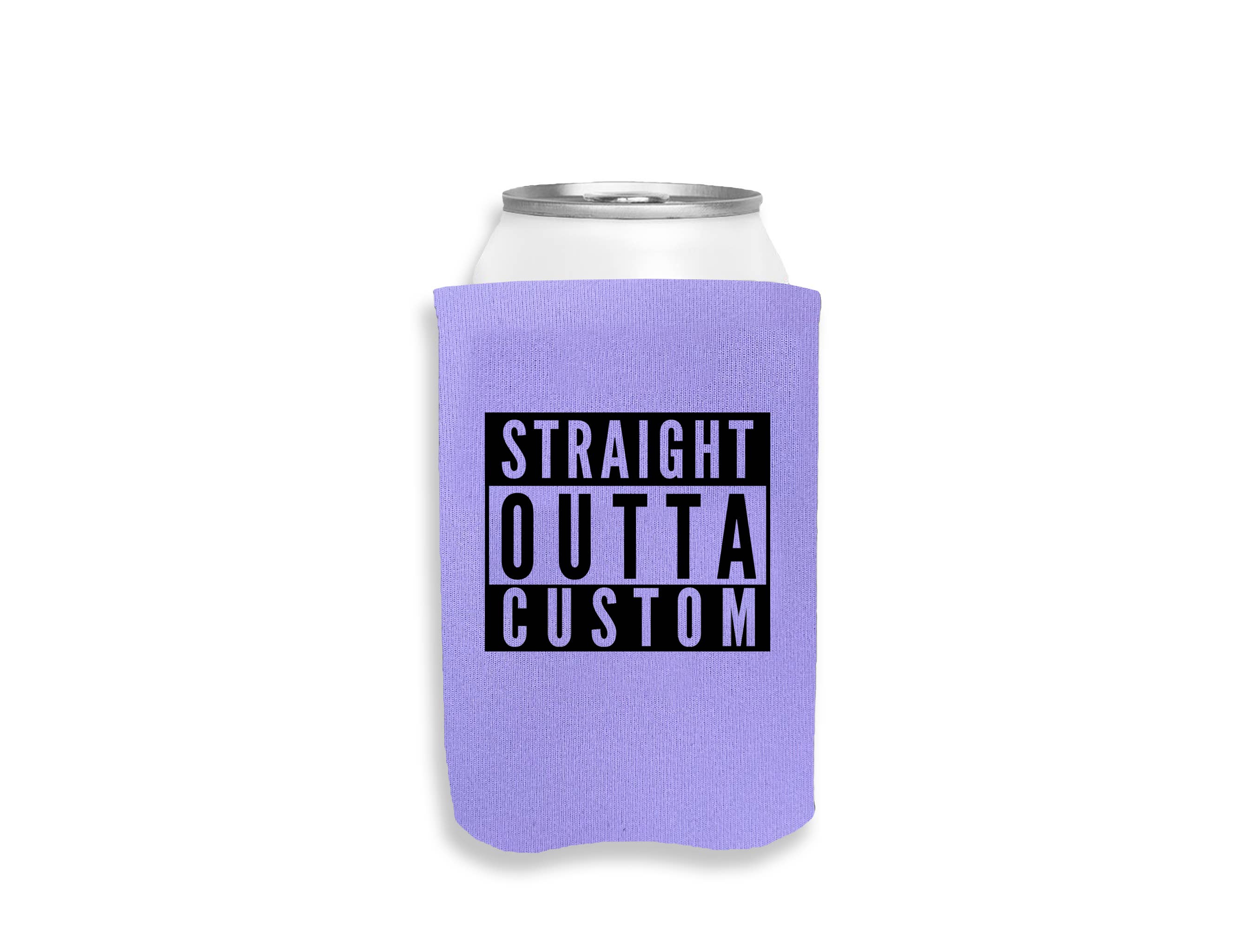 Calm Down Caren – wholesale Drink huggers & koozies – Straight Outta CUSTOM CITY - Can Cooler3