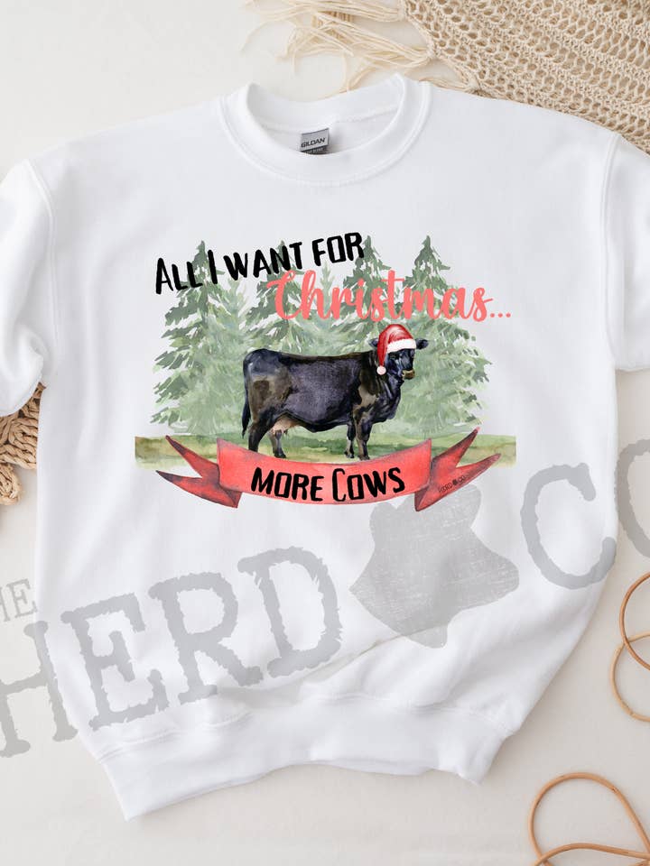 All I want for Christmas is More Cows for wholesale by The Herd & Co
