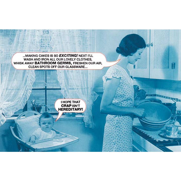 Postkarte. Ich hoffe, dieser Mist ist nicht erblich! für den Großhandel von VisionWorks LLC