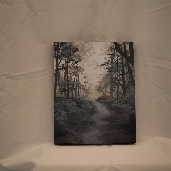 Lewa Studio - Wholesale Art Print - "Iron Lilac Dawn" Fine Art Giclée Canvas Panel 5