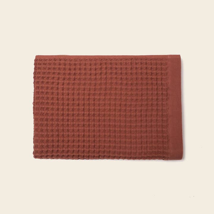 Happy Place Brand - Wholesale Bath Towel - Organic Weightless Waffle Bath Towel