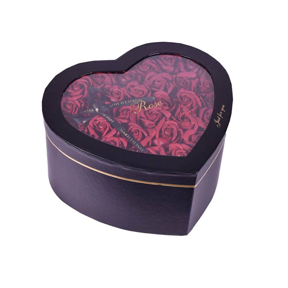 giftland - Wholesale Gift Box - Forever Roses Gift Box Heart Shaped Box0