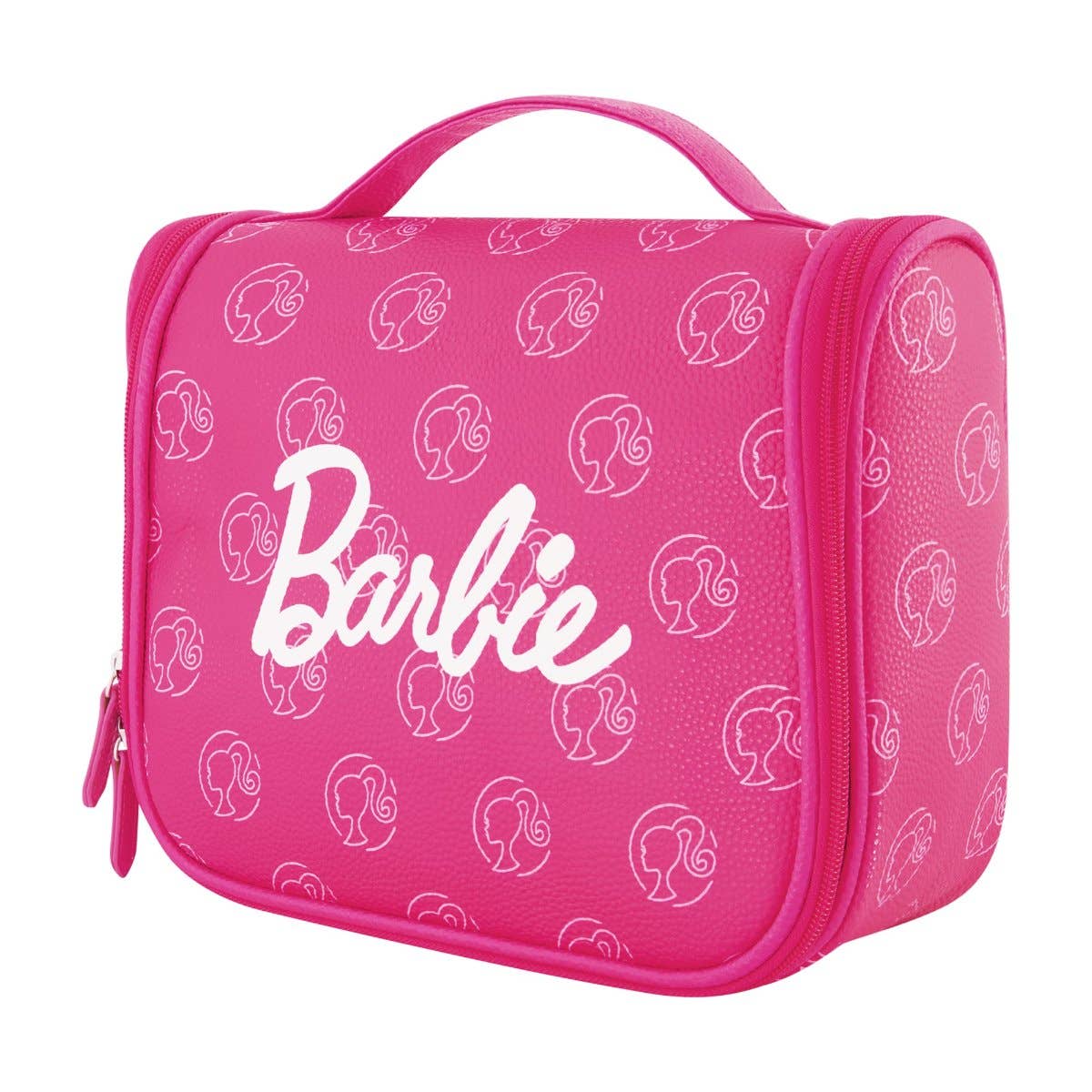 FUL Luggage (Concept One) - Wholesale Makeup/Cosmetic Bag - Barbie™ Cosmetic Bag with All-Over Logo Pattern3