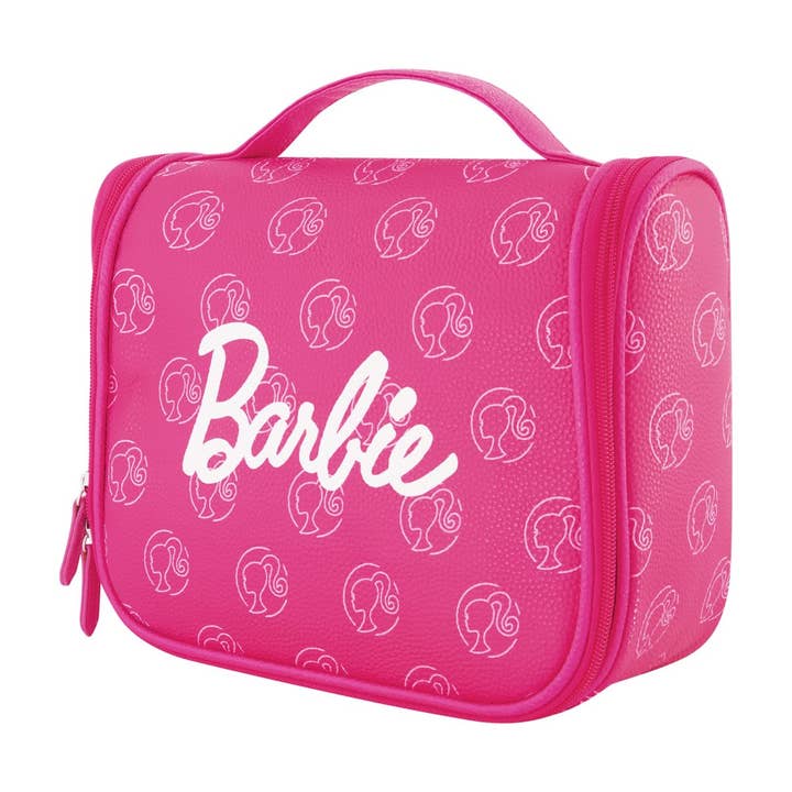 FUL Luggage (Concept One) - Wholesale Makeup/Cosmetic Bag - Barbie™ Cosmetic Bag with All-Over Logo Pattern3