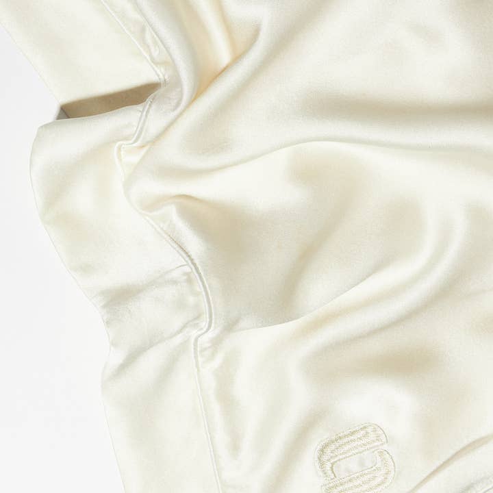 Our New Routine - Wholesale Bedding Pillowcase/Sham - Silk Pillowcase - 004 Ivory