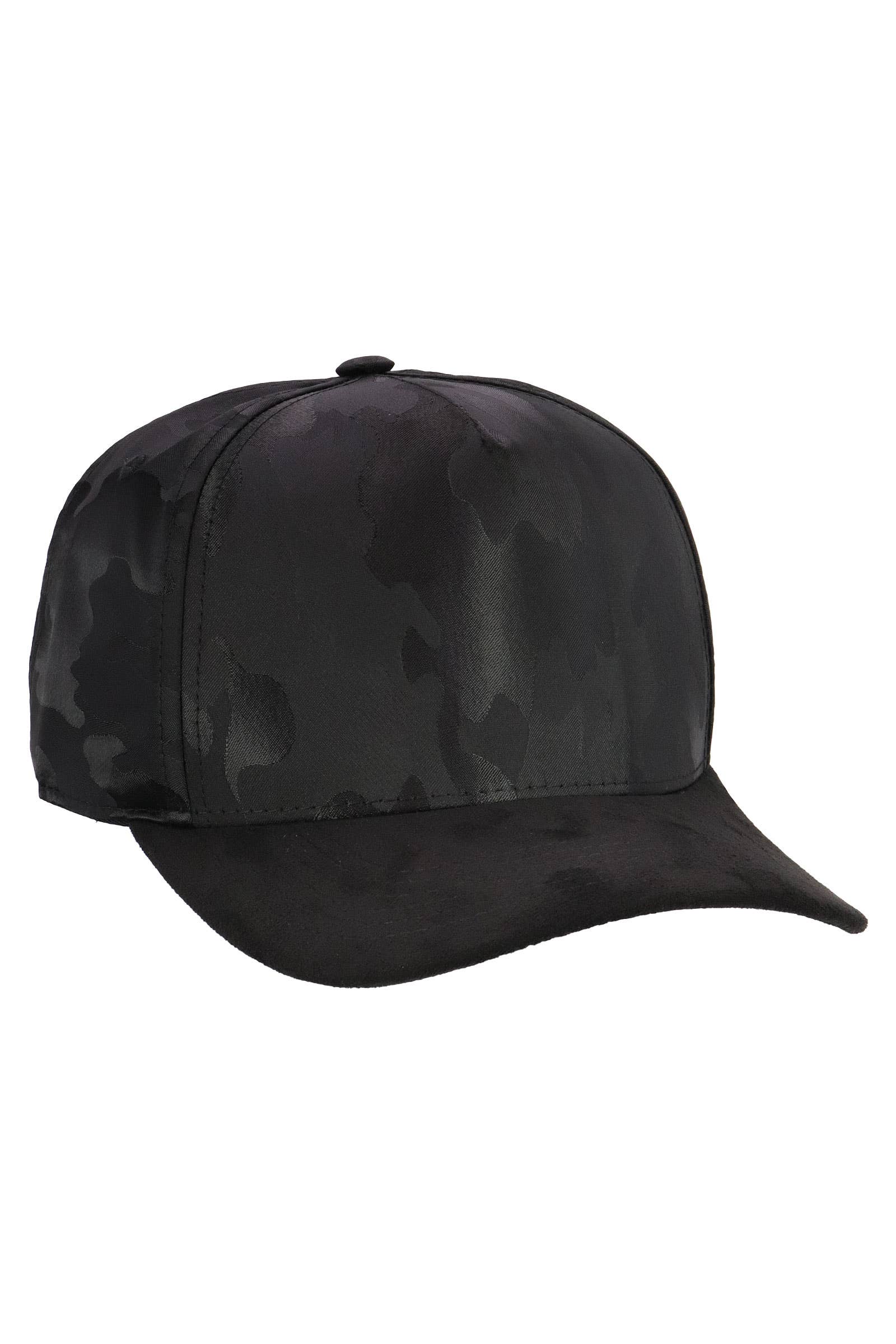 Cap Zone - Vendita all'ingrosso Cappellino da baseball - Unisex - Berretto da baseball a 5 pannelli con visiera in camoscio vegano mimetico0
