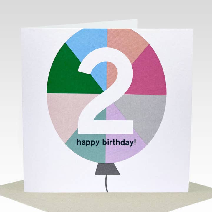 Ballon To Fødselsdagskort for engroshandel hos Rhicreative