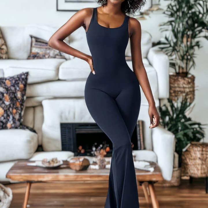 Hip Lifting Tight-Fitting Yoga One-Piece Fitness Clothes for wholesale by Active by Anna-Kaci