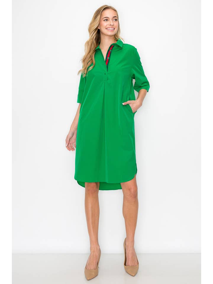 Joh Apparel - Wholesale Dress - Women's - Wendi Woven Tunic Dress36