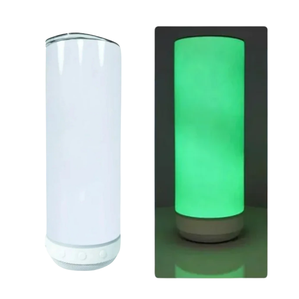 Sublimation Kings of Florida - Wholesale Insulated Mug/Tumbler - 20oz Glow in the Dark Bluetooth Speaker Tumbler- Sublimation1
