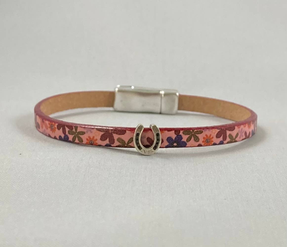 Rox-anne - Wholesale Bangle Bracelet - Leather Horseshoe Bracelet6