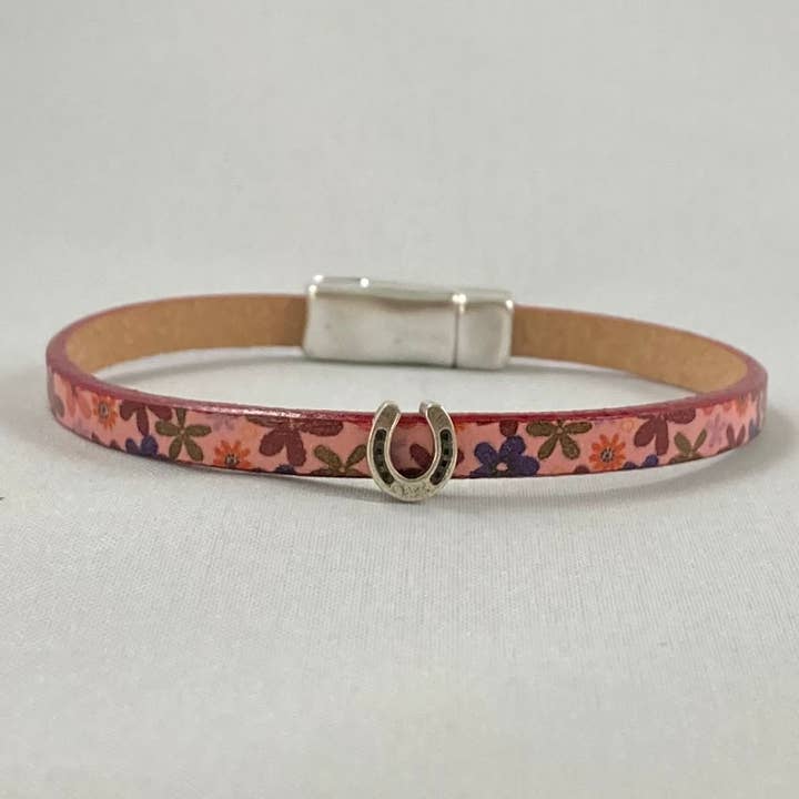 Rox-anne - Wholesale Bangle Bracelet - Leather Horseshoe Bracelet6