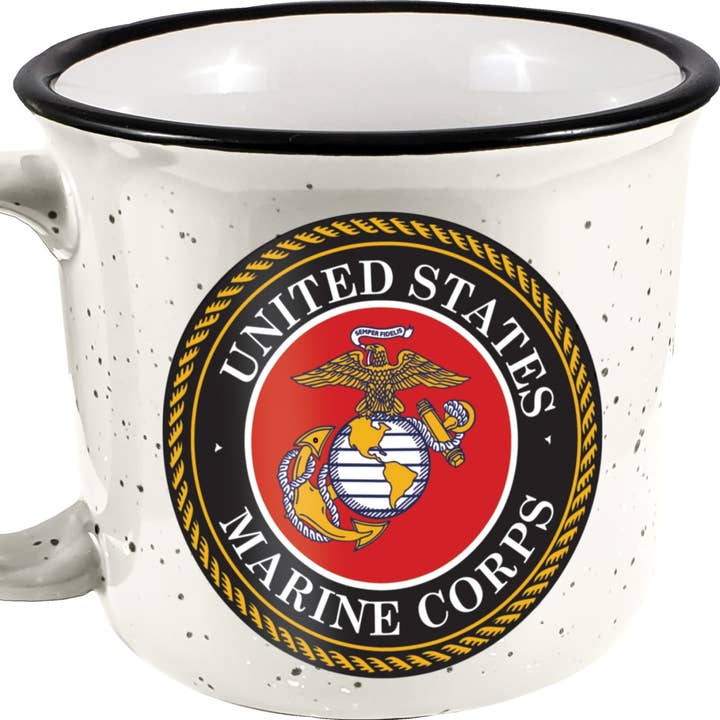 Marines Camper Mug for wholesale by Spoontiques, Inc