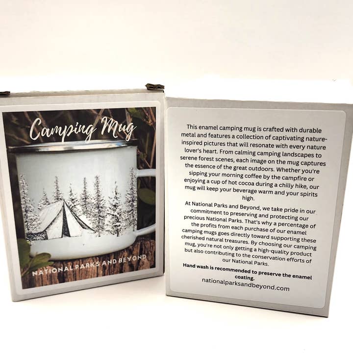 National Parks and Beyond - Wholesale Coffee Mug - I Hate People Enamel Camping Cup7