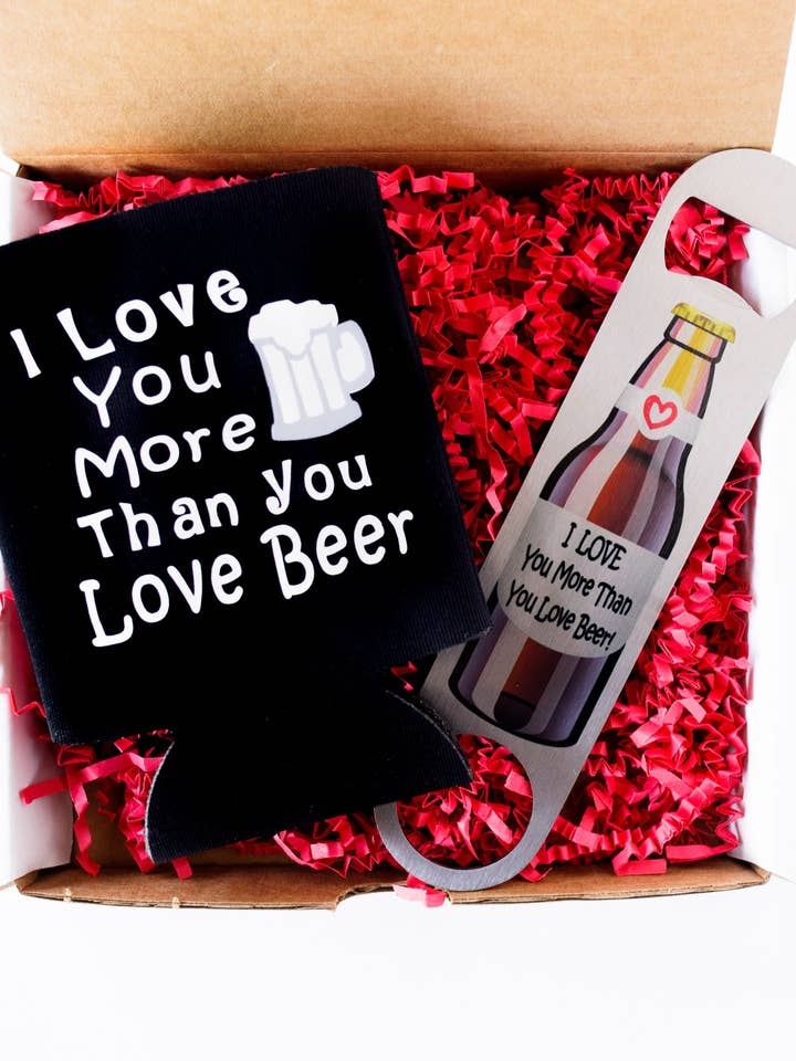Valentine's Day Anniversary Gift for Men, Beer Bottle Opener for wholesale by Daisy Lane - Hunting, Sports & Beer Gifts