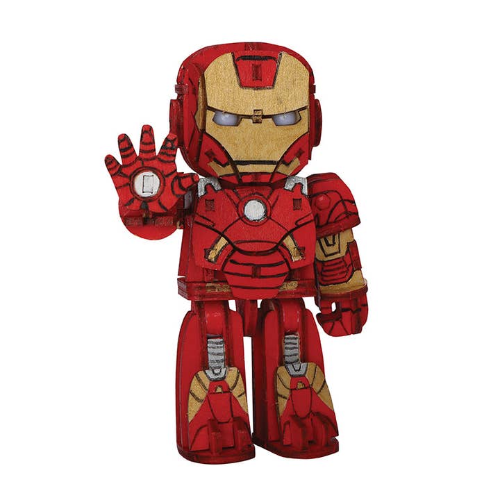 Insight Editions - #1 Pop Culture Publisher - Vente Kit de bricolage – enfant - IncrediBuilds : IncrediBots : Marvel : Iron Man1