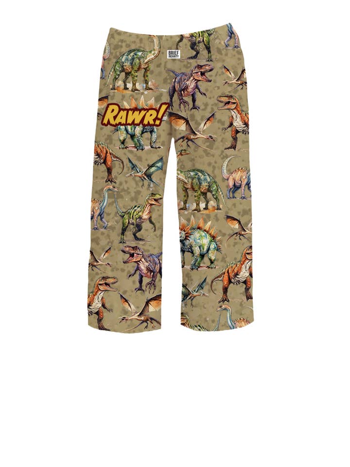 Dinosaur Kids Lounge Pants for wholesale by BRIEF INSANITY