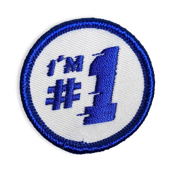 I'm #1 - Mini Patch for wholesale by World Famous Original