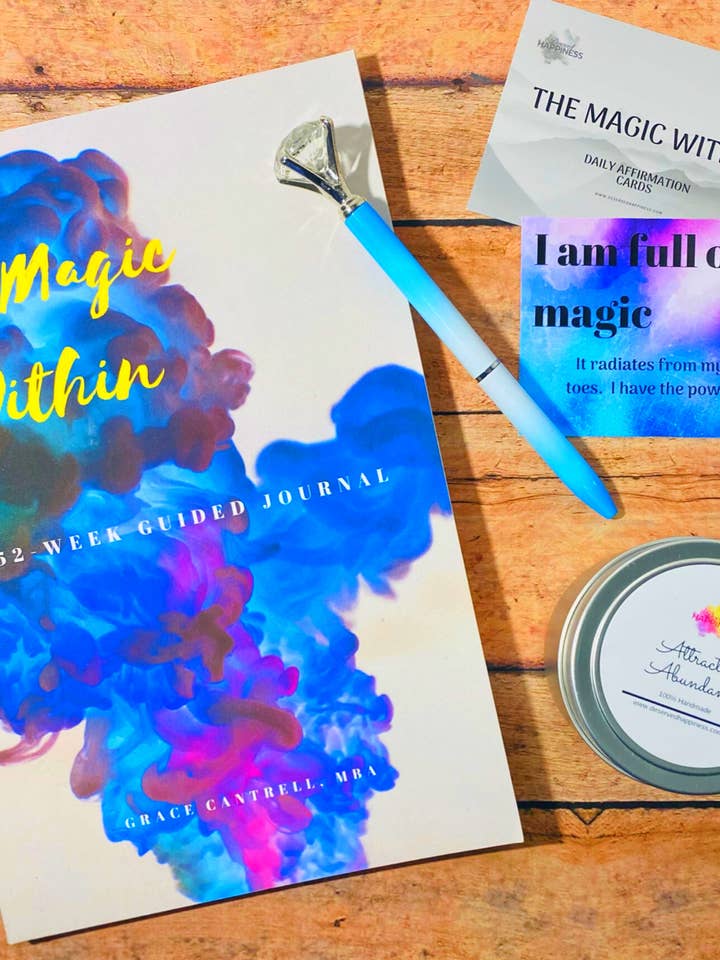 Magic Within Journal Kit for wholesale by Deserved Happiness
