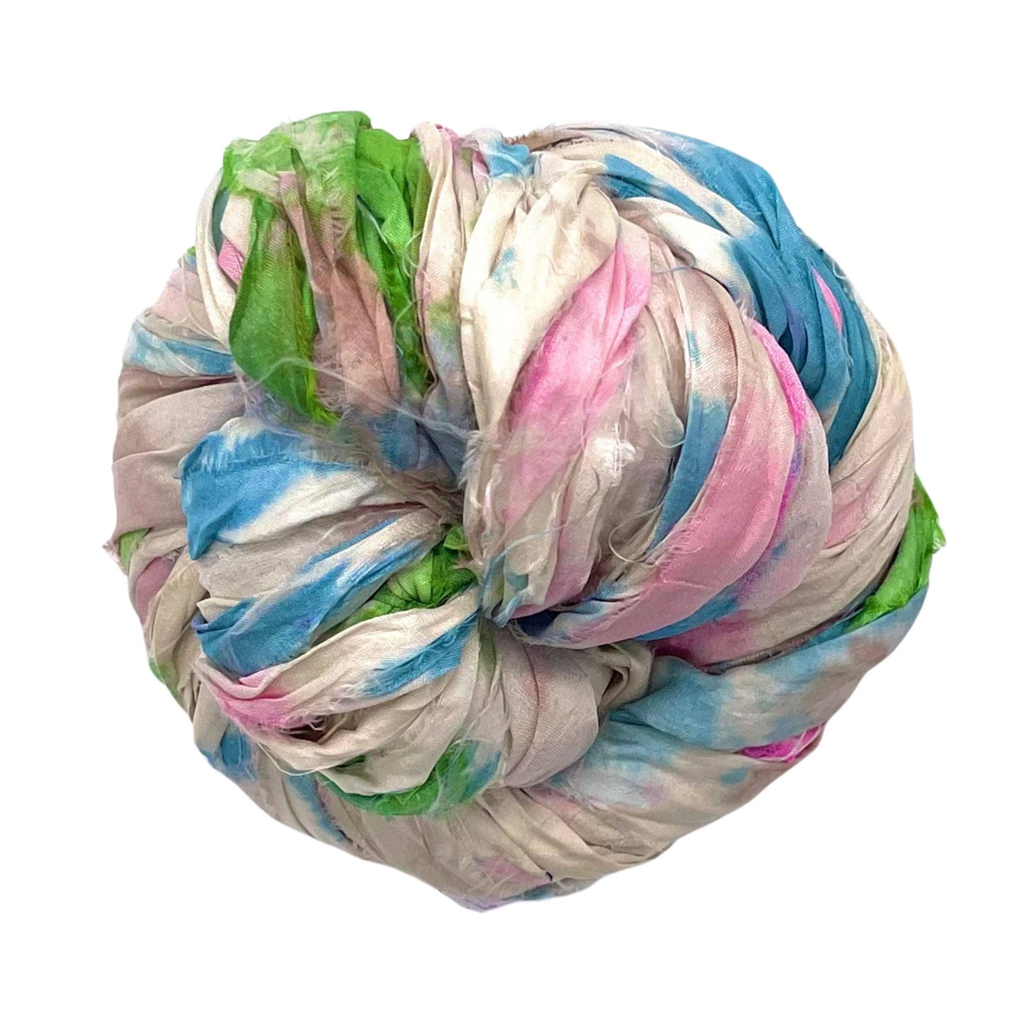 Darn Good Yarn - Wholesale Yarn - Small Batch Sari Ribbon29