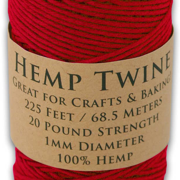 Hemptopia - Wholesale Twine - Hemptopia Hemp Twine spool, 225ft, 18 colors, 100% Natural9