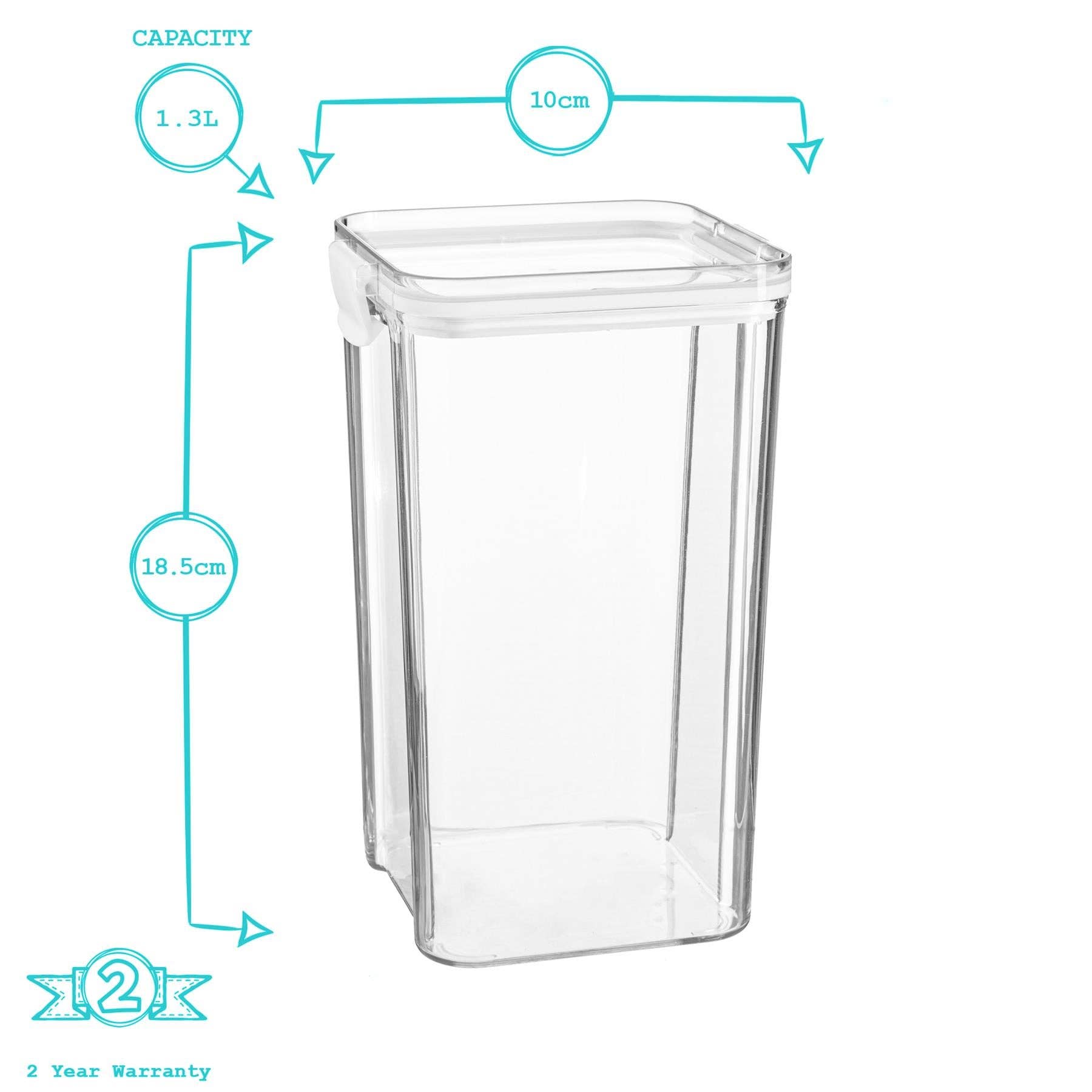 Rinkit Ltd - Wholesale Food Storage Container - Argon Tableware Plastic Food Storage Container - 1.3 Litre10