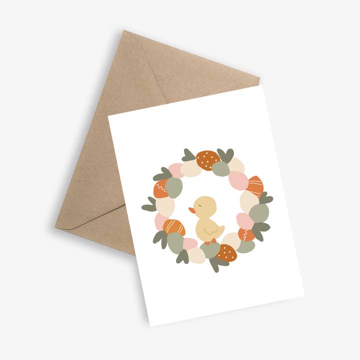 Easter Card - The Easter Crown for wholesale by LE PAPIER GRAPHIQUE