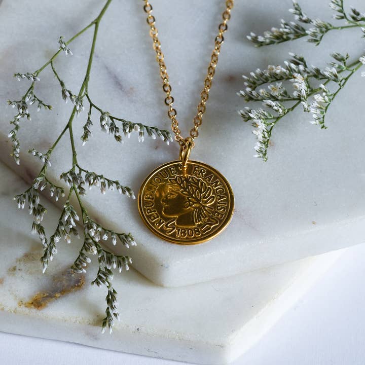 Französische Freiheitsmünze für den Großhandel von Whimsy's Jewels