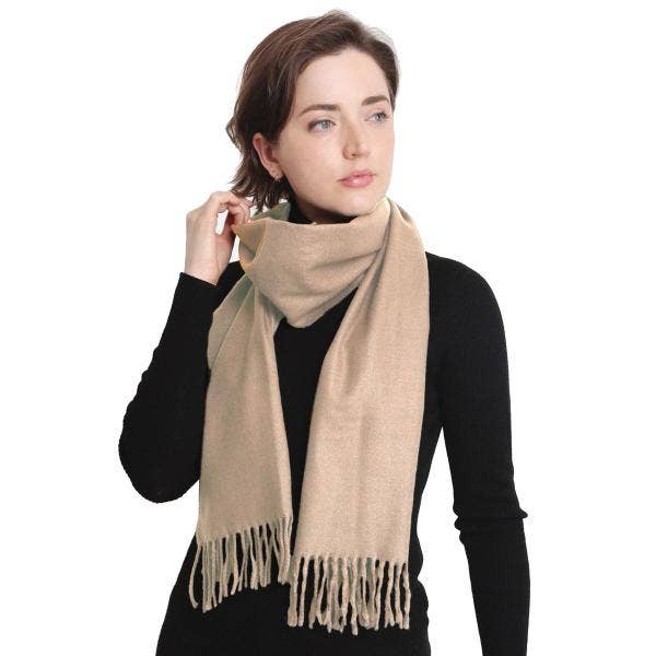 The Magic Scarf Company - Wholesale Scarf - Women's - 1337 & 1338 Cashmere Feel - Solids & Plaids6