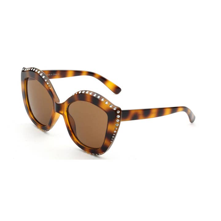 Cramilo Eyewear - Wholesale Sunglasses - Women's - Women Fashion Trendy Bulk Mix Cat Eye Sunglasses - 36 Pcs10