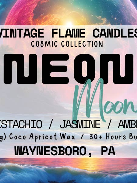 Neon Moon - Kosmisk Kollektion for engroshandel hos The Vintage Flame Candles