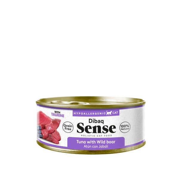 DIBAQ - Wholesale Pet Food - Cat - Dibaq Sense Cat Grain Free Tuna with Wild Boar