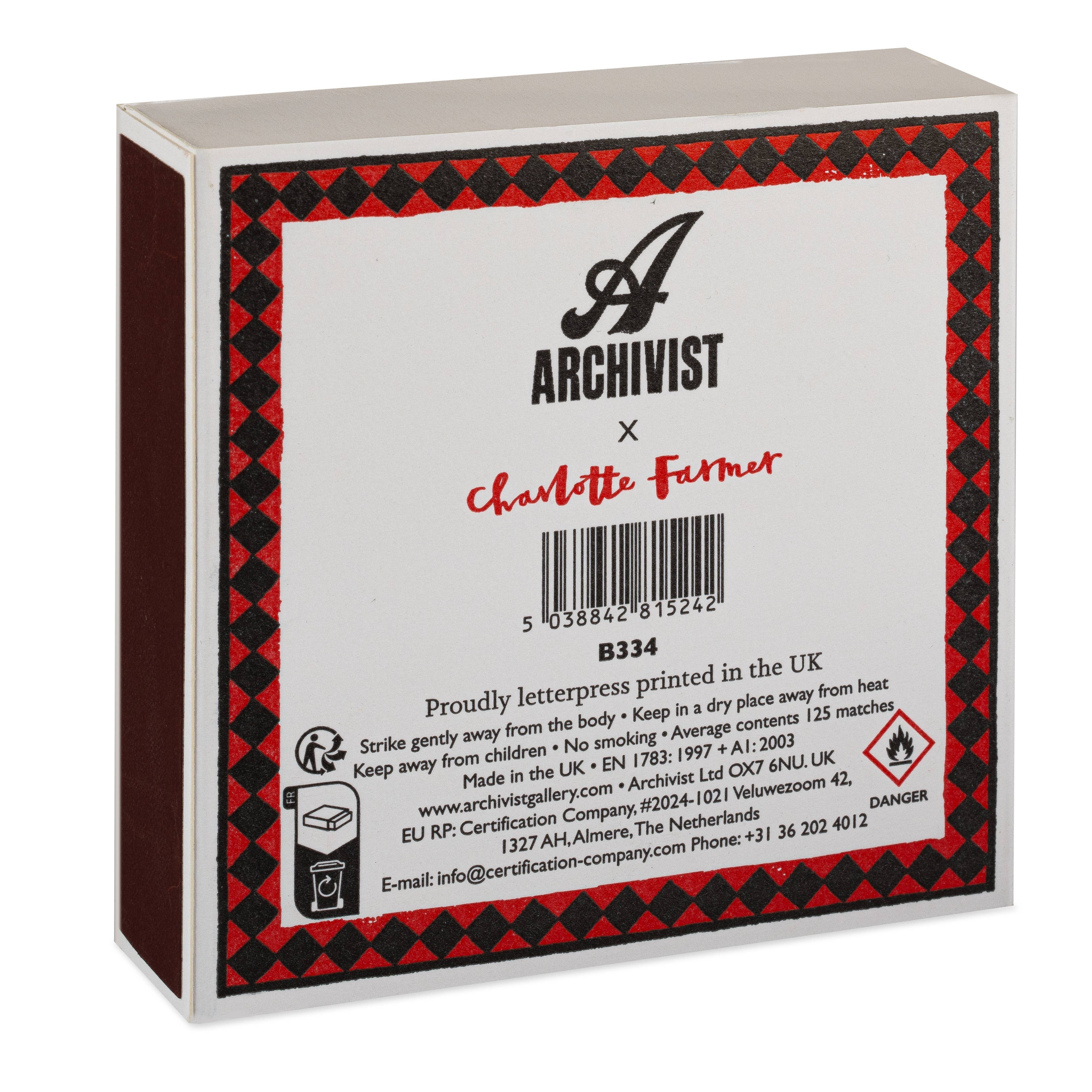 Archivist Gallery | UK - Wholesale Matches - Staffordshire Figure | Square Matchboxes1