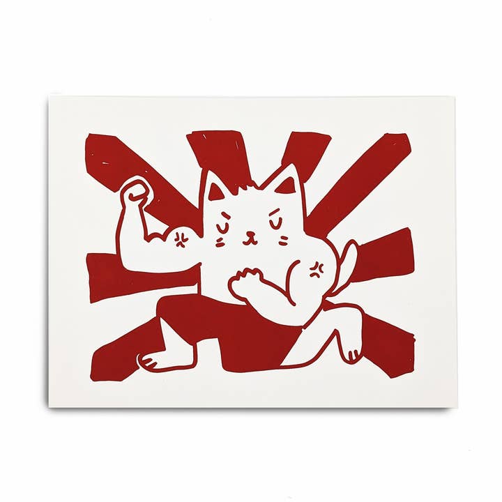 Karate Kid Mini Print for wholesale by Secret Planet