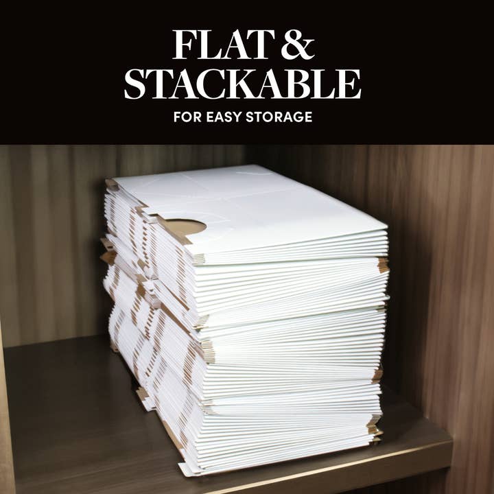 Jacobson - Wholesale Gift Box - 100PK - Quick Fold Floral Delivery Box for Vase Transport3