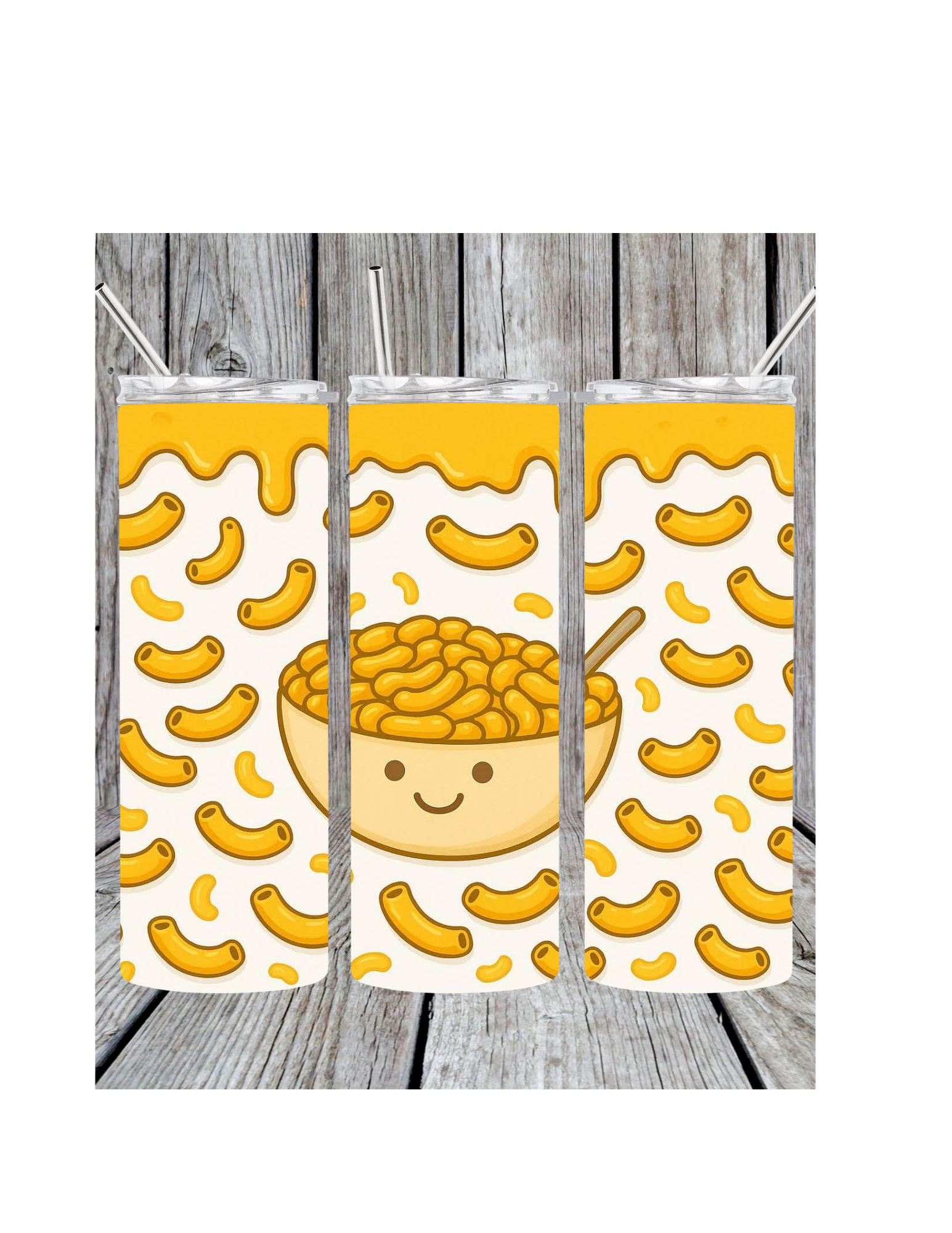 Eclectic Wallflower Boutique - Wholesale Insulated Mug/Tumbler - Mac and cheese tumbler0