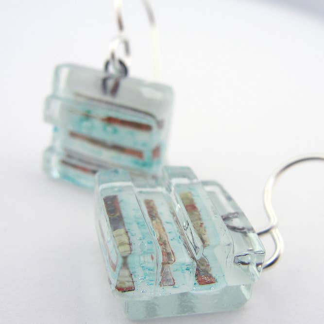 Cubes de bronze tactiles pour la vente par Momo Glassworks