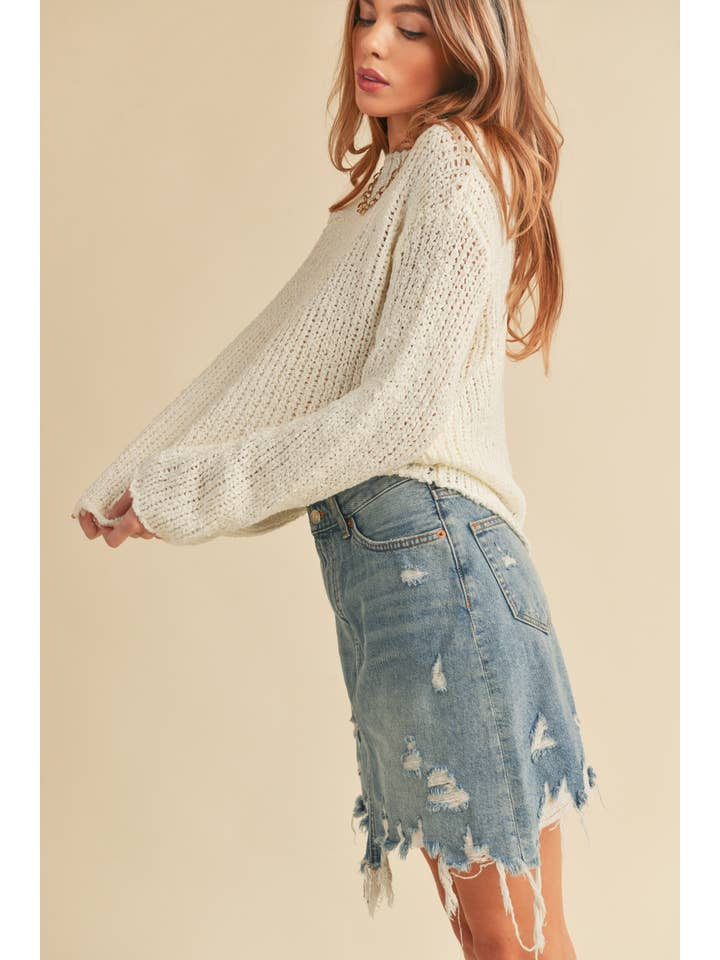 AEMI + CO - Wholesale Knit Sweater - Women's - 3108CK Irma Sweater 621