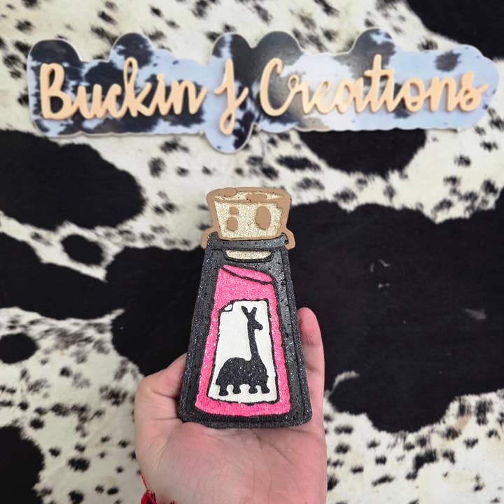 Buckin J Creations - Wholesale Car Freshener - Women's - Lama Potion Funny Car Air Freshener