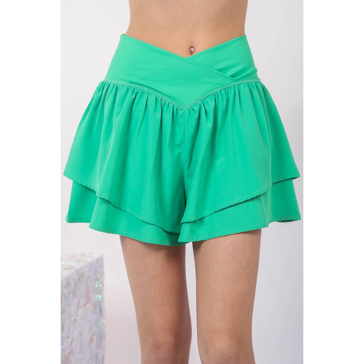 Apolline - Wholesale Athletic Shorts - Women's - V-Shaped Waist Athletics Activewear Shorts 12