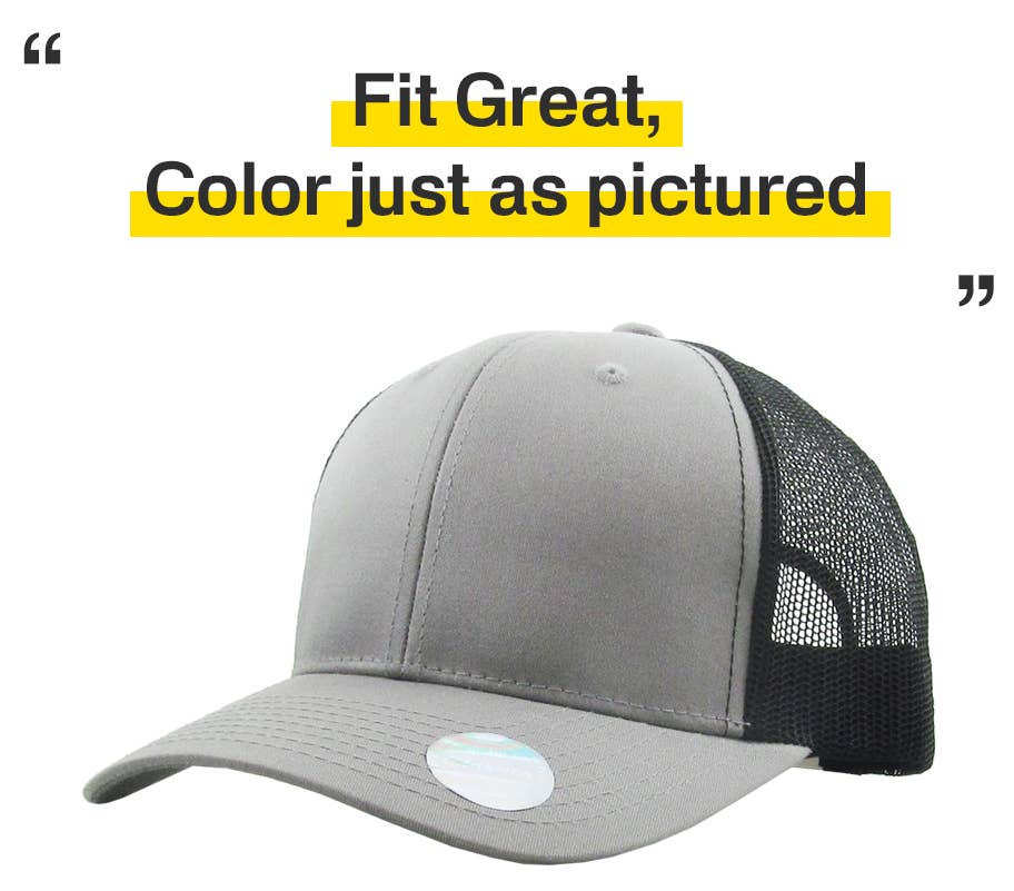 KBETHOS - Wholesale Trucker Hat - Unisex - CLASSIC 6 PANEL MESH BACK127