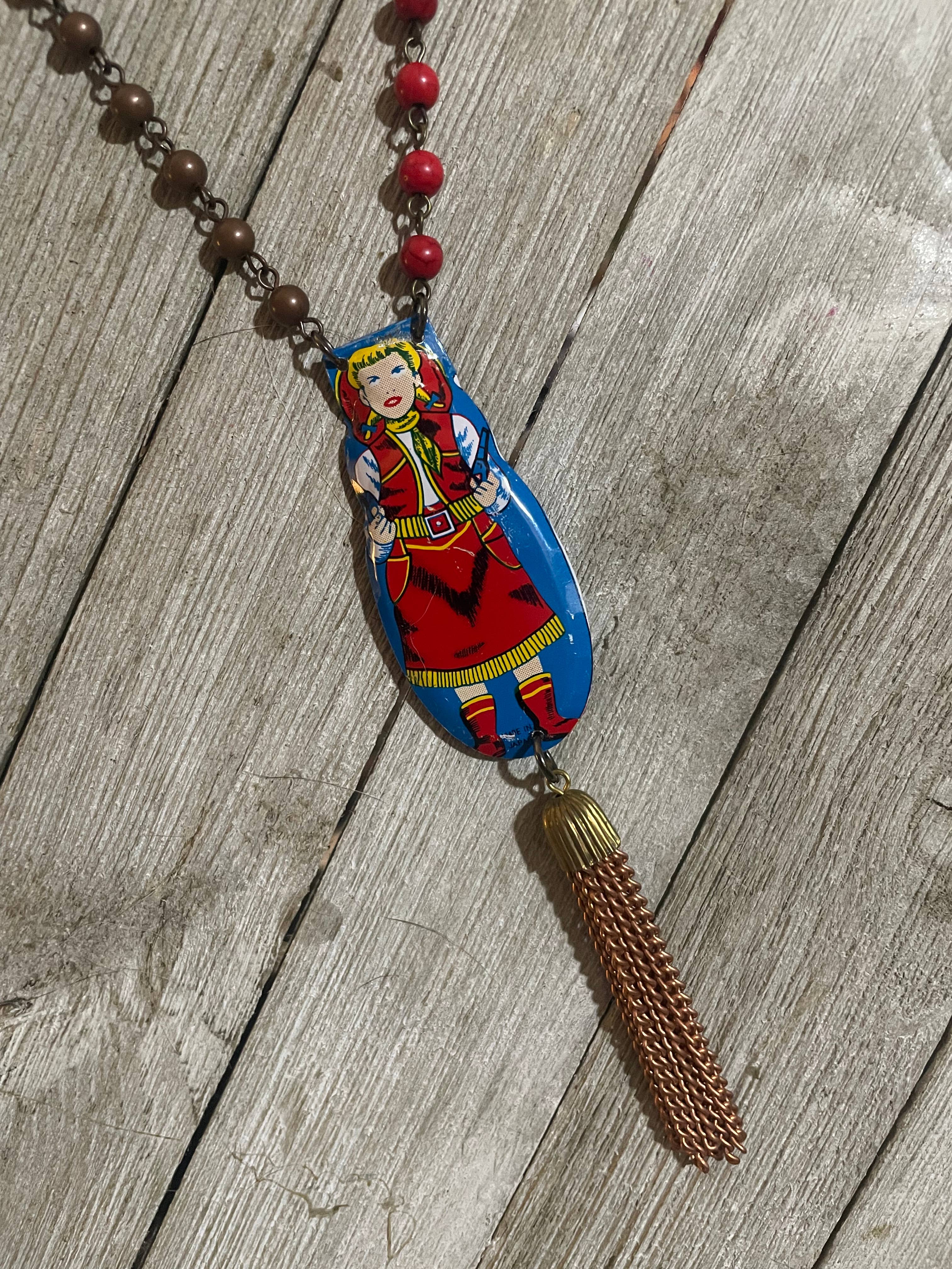 Savannah Hoffman Designs Artisan Jewelry – Colar pingente/pendente por atacado – Colar ocidental retrô6