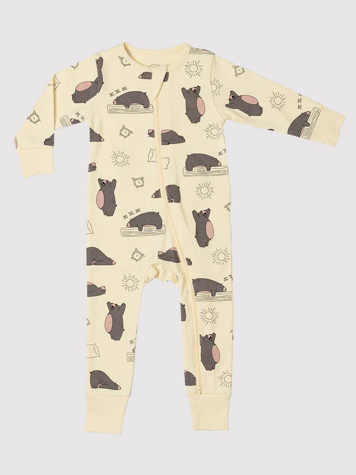 Morning Bear Infant Onesie - MMIO003 for wholesale by MILLIE + MOOSE