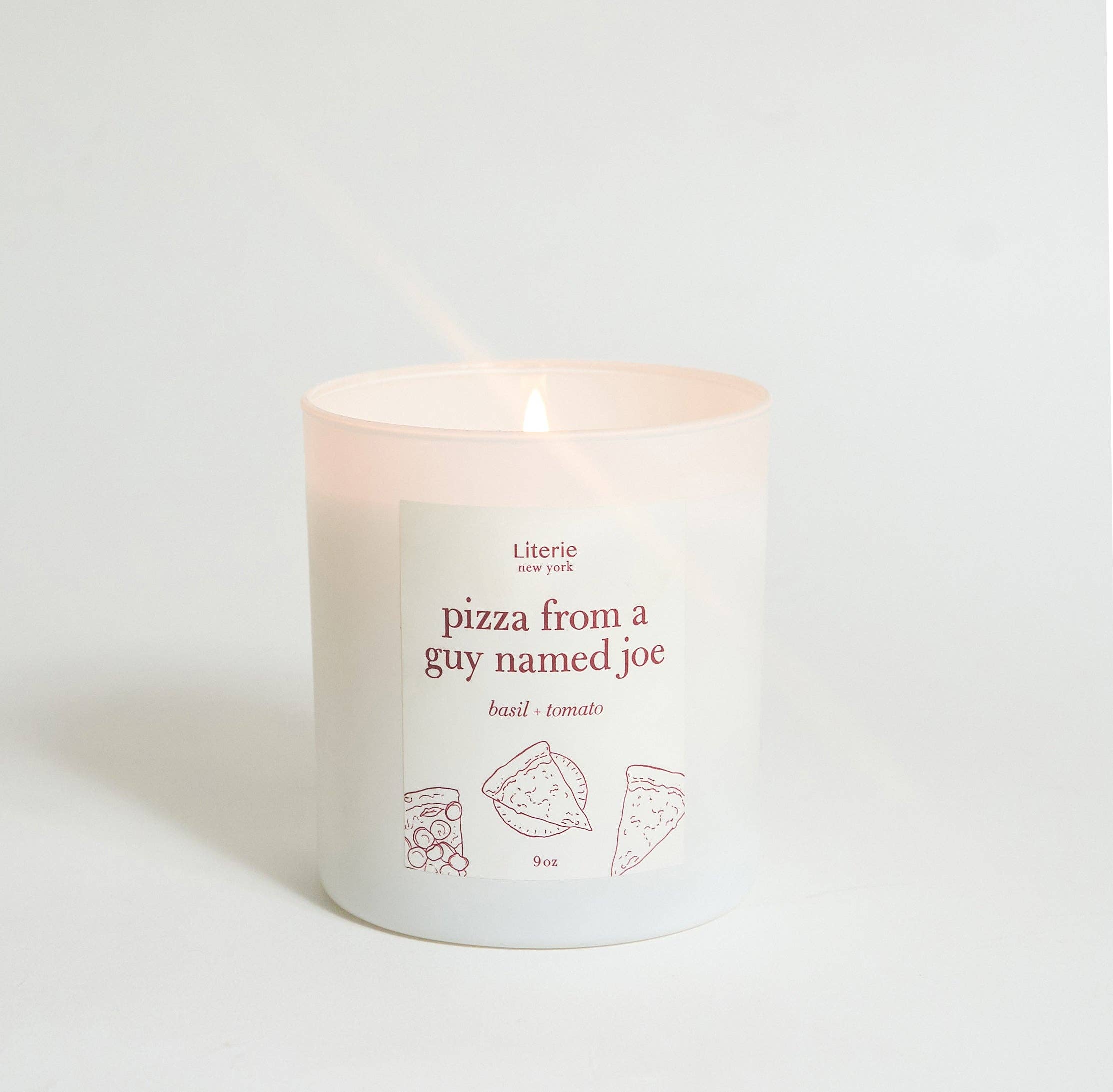 Literie – Engroshandel Glaslys – Pizza fra en fyr ved navn Joe2