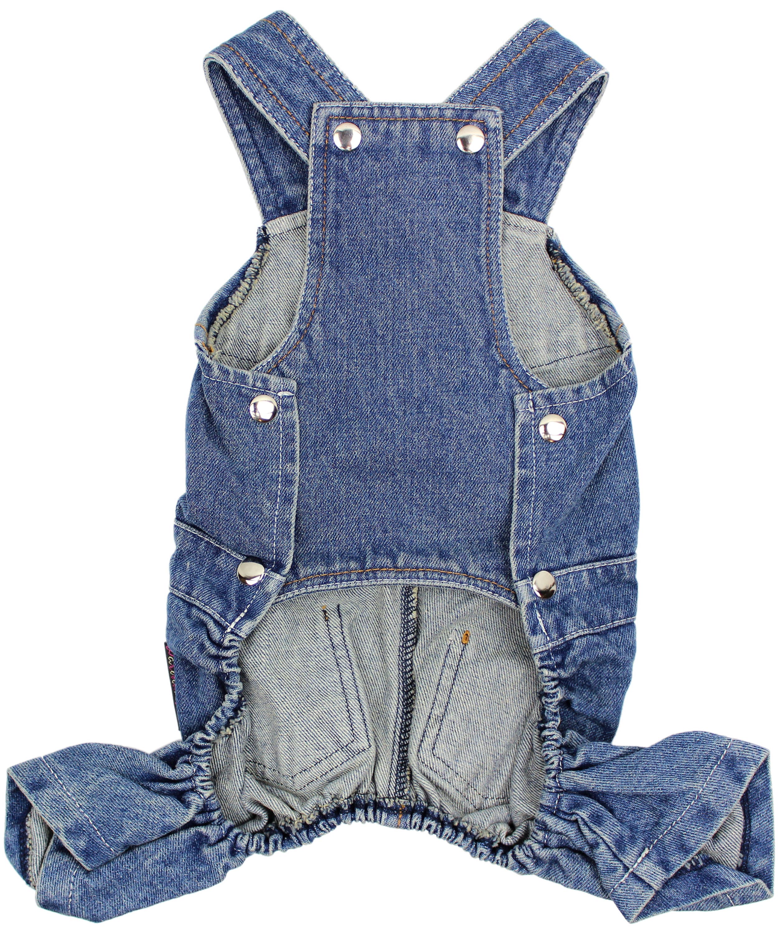 Parisian Pet® – wholesale Pet snood – Dog – Denim Overalls – Perfect Pet Outfit for Casual Wear1