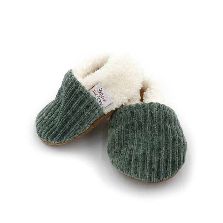 Rien Que Des Bêtises - Wholesale Slippers - Baby - Khaki velvet slippers2