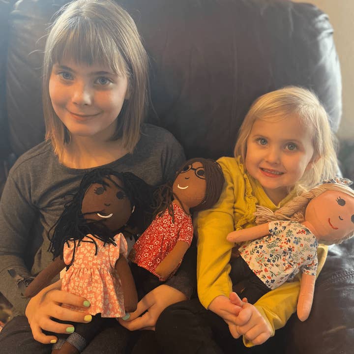 EllyandGrace - Wholesale Doll - Kids - Faith, Grace, Hope, Full Linen Doll and Christian Book Set34