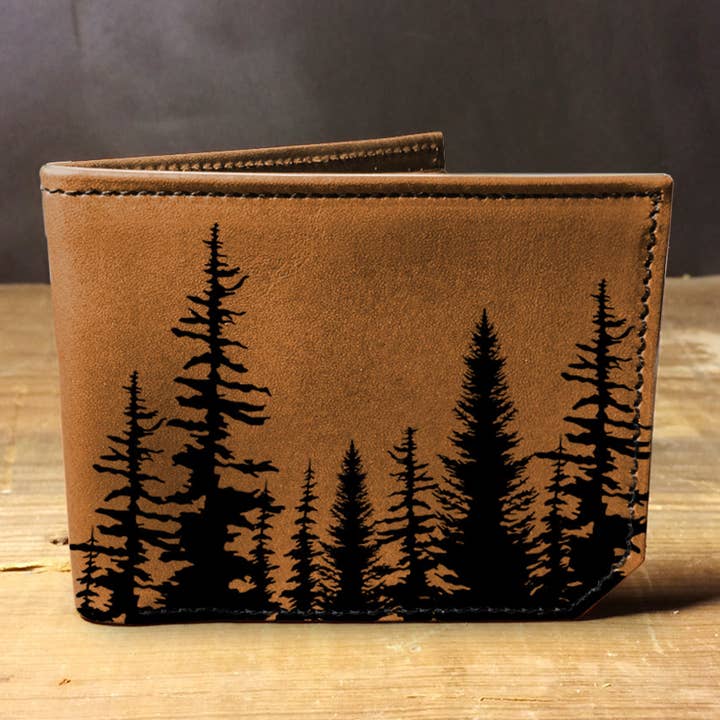 Aspen Trees - Printmaker Leather Wallet for wholesale by backerton
