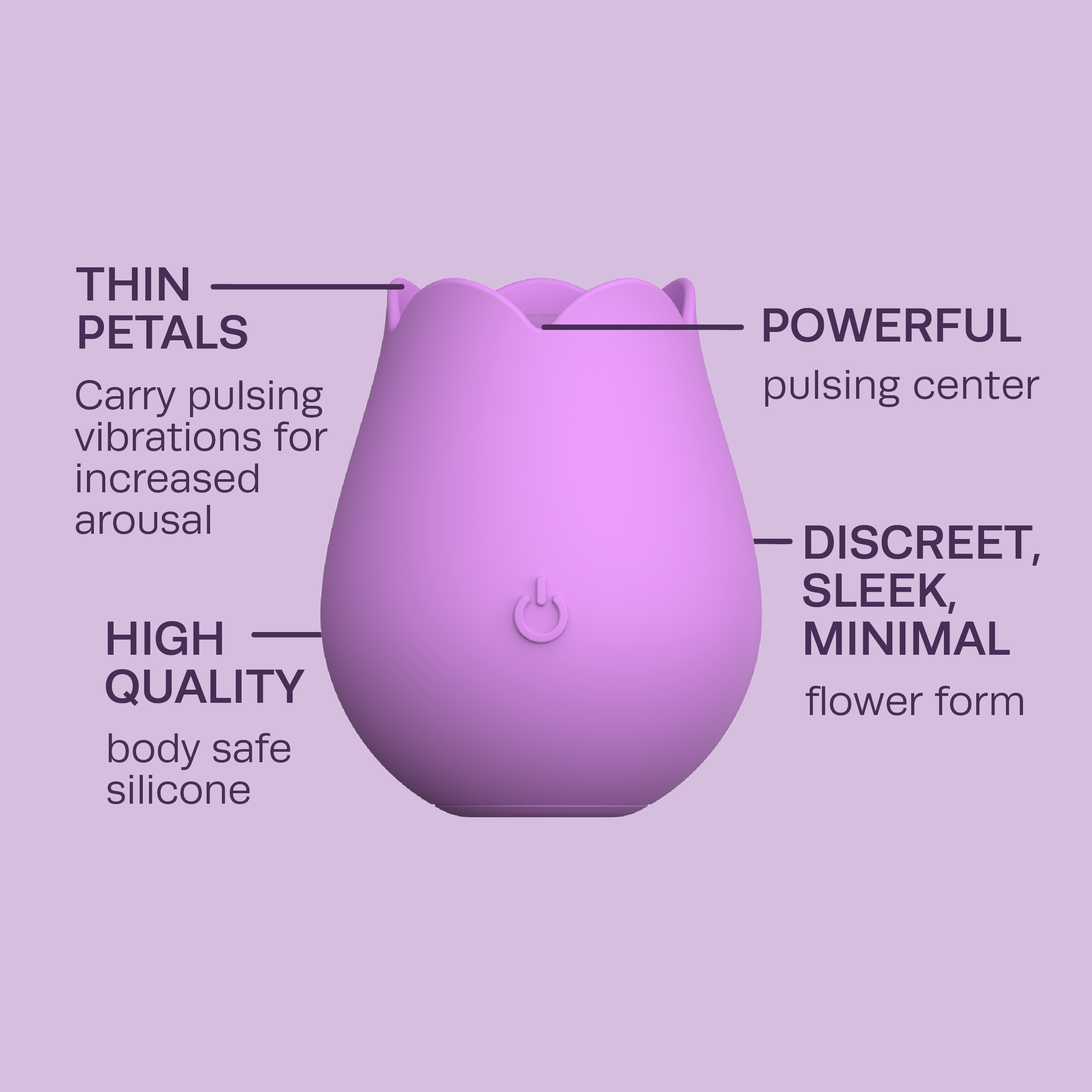 plusOne - Wholesale Sex Toy - Cosmopolitan x plusOne Rose to the Top Vibe2