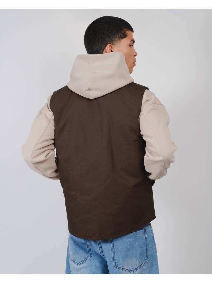 Brooklyn Cloth - Wholesale Outerwear Vest - Men's - Canvas Workwear Vest8